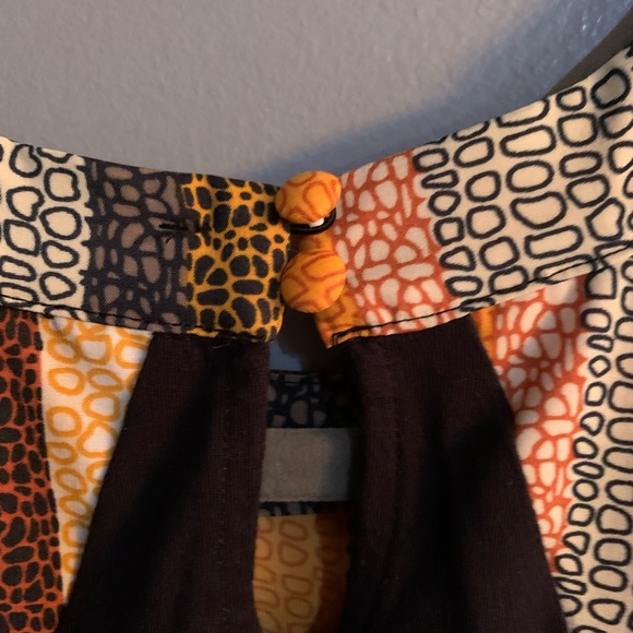 Women’s summer top size xs animal print - Picture 5 of 6